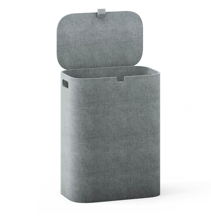 CESTO PORTA BIANCHERIA BELLAGIO GRIGIO