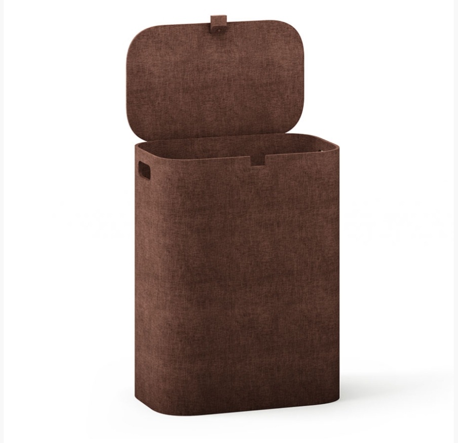 CESTO PORTA BIANCHERIA BELLAGIO RUGGINE